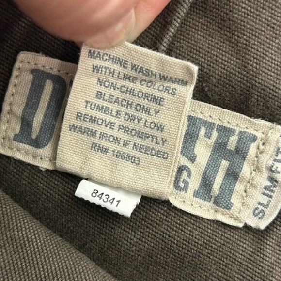 Duluth Trading Men’s Flex Fire Hose Camo Cargo Work Pants 38x32 Utility Canvas - Picture 10 of 10